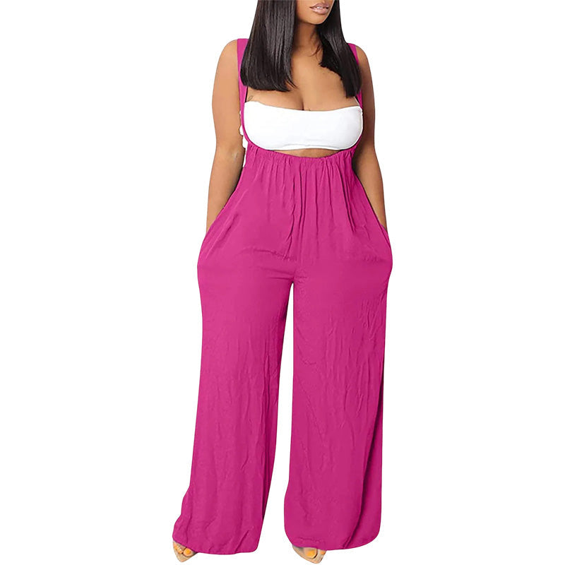 Soft Loose Solid Color Dreams Jumpsuit