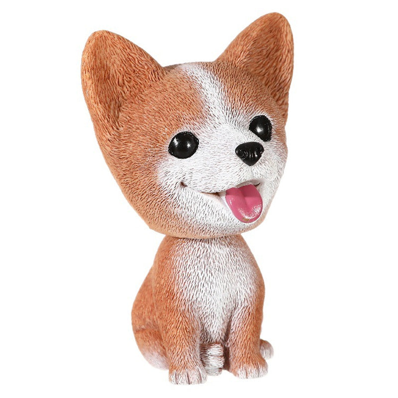 Car Interior Decoration Resin Pet Dog