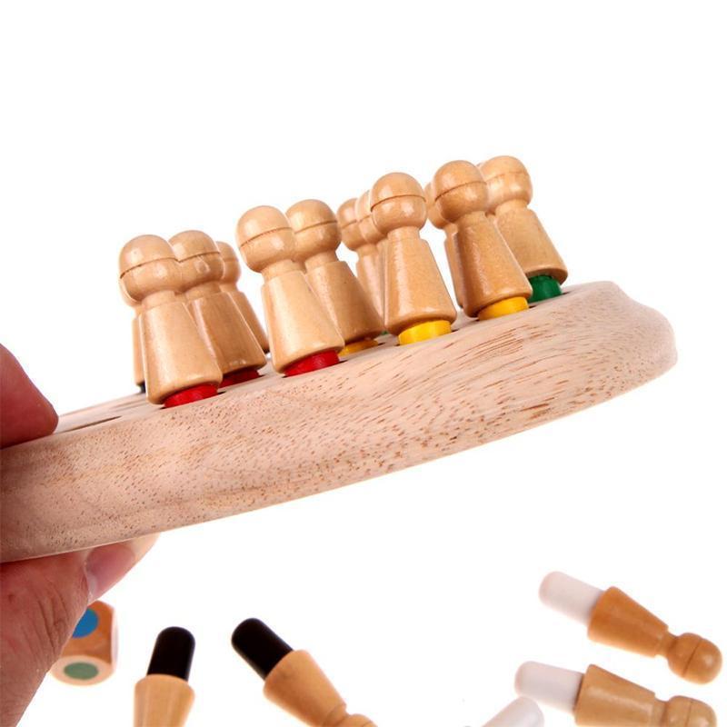 Wooden Memory Match Stick Chess