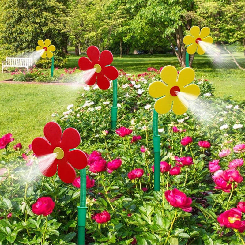 Fun & Quirky Sunflower Wobbling Sprinkler