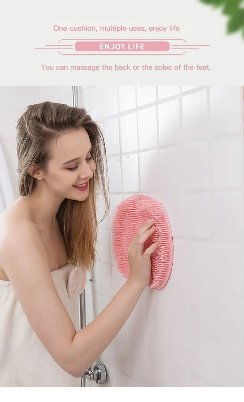 Shower Foot & Back Scrubber, Massage Pad