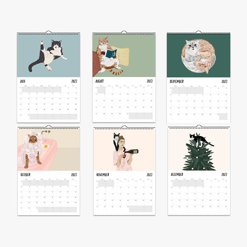 Cat Wall Calendar