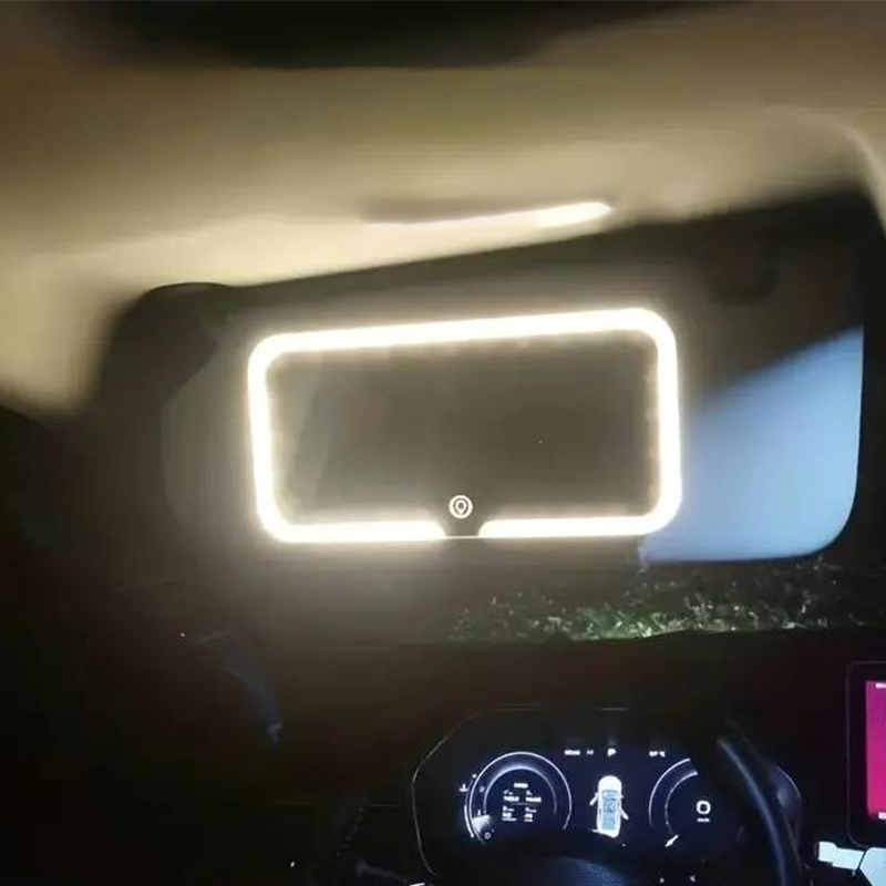 Car LED Sun Visor Vanity Mirror