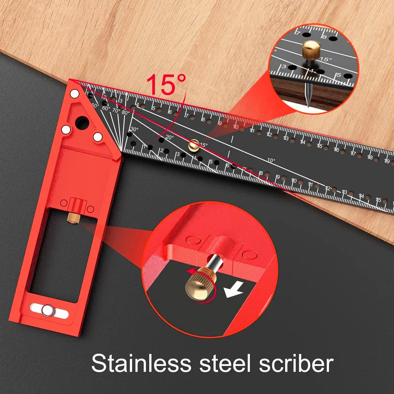 Multi-angle measuring ruler - High quality professional measuring tool