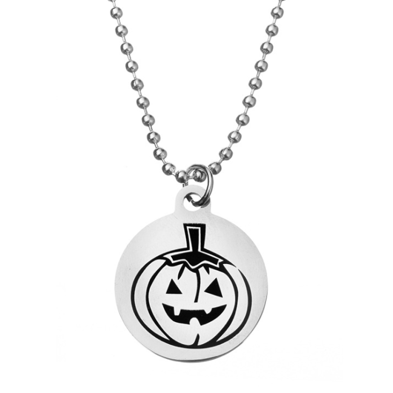 Halloween Theme Stainless Steel Necklace