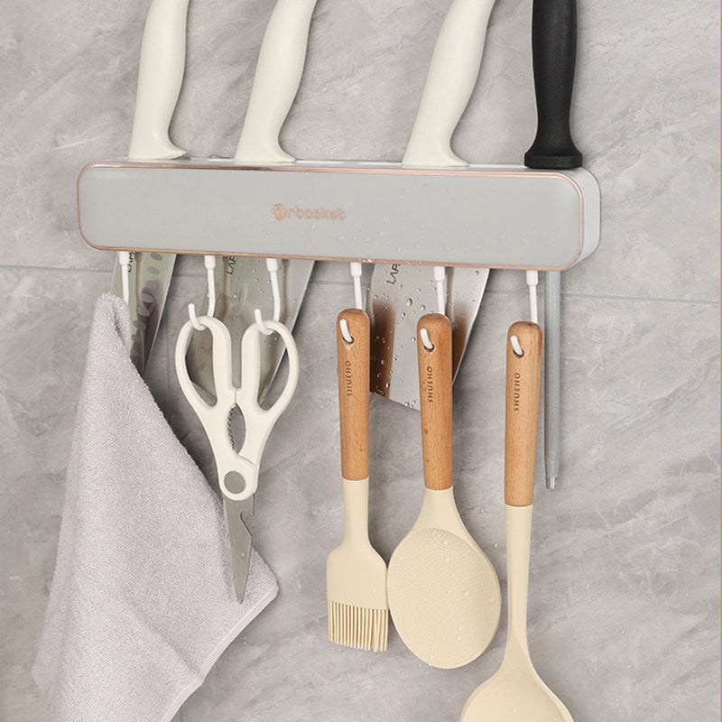 Multifunctional Wall-Mounted Knife Storage Rack