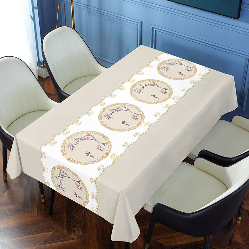 Waterproof and oil-proof PVC tablecloth