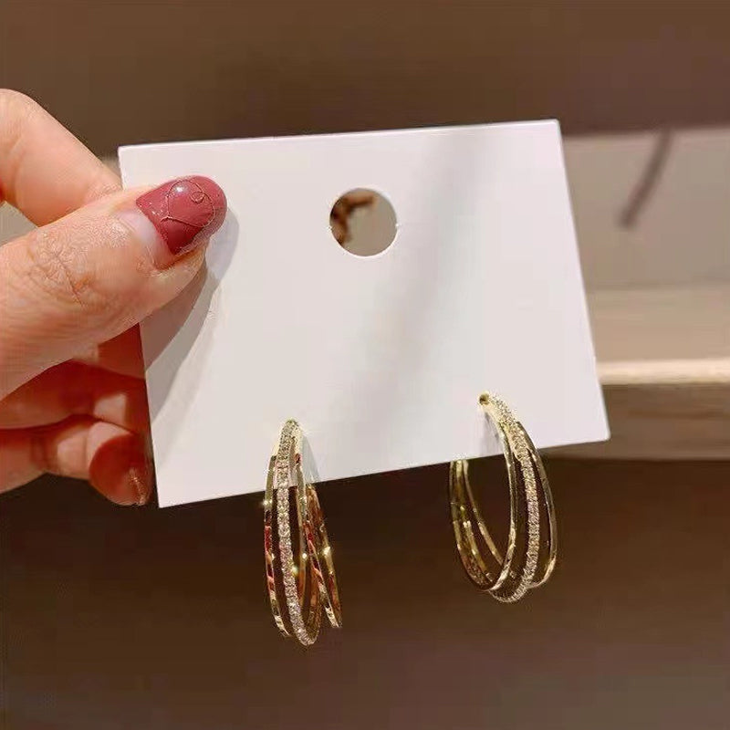 C-Shaped Earrings