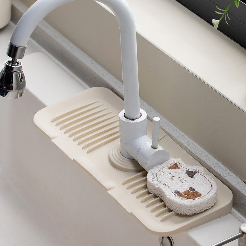 Silicone Sink Faucet Splash Guard Mat