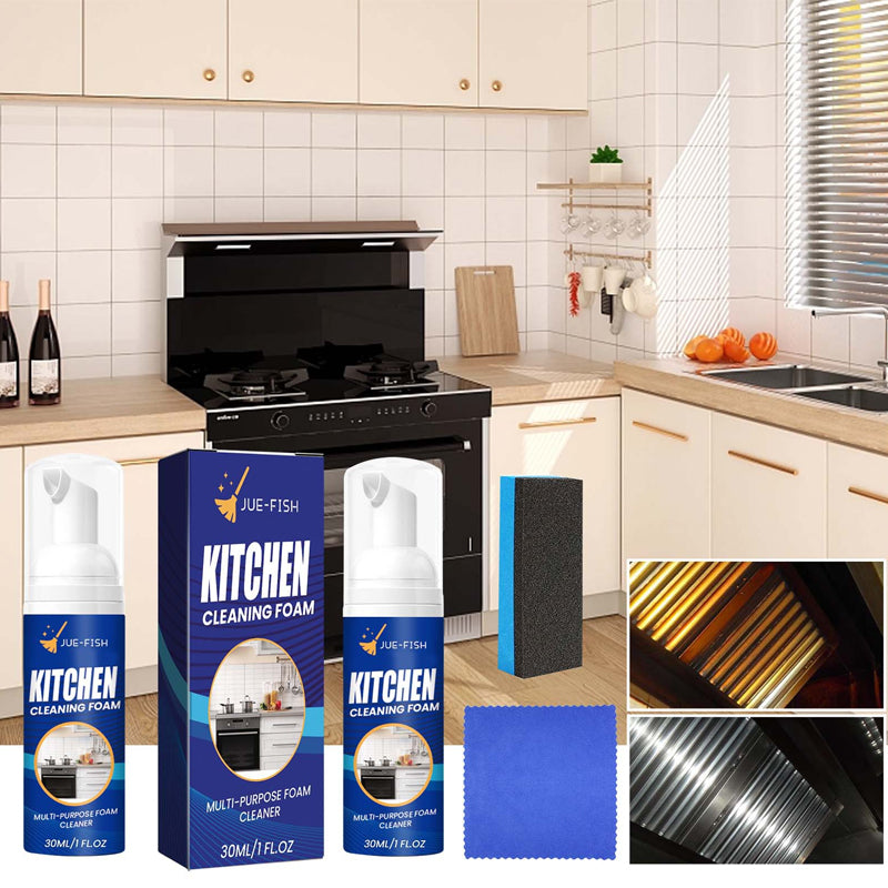 Heavy-Duty Kitchen Foaming Degreaser & Cleaner