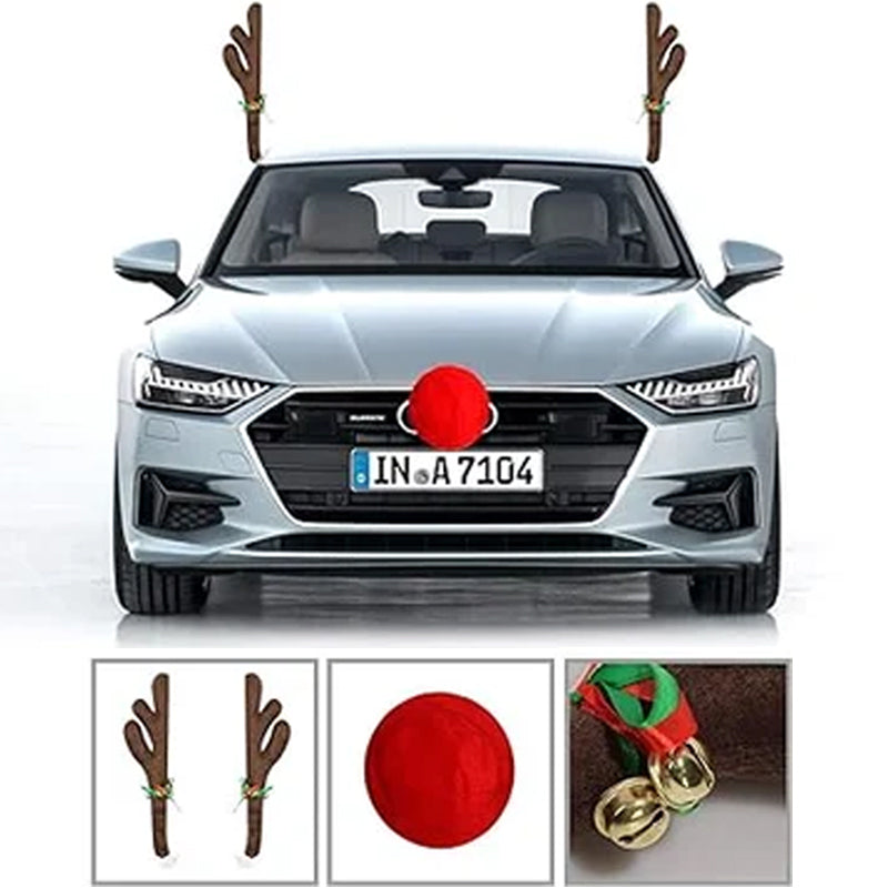 Premium Reindeer Car Kit Antlers