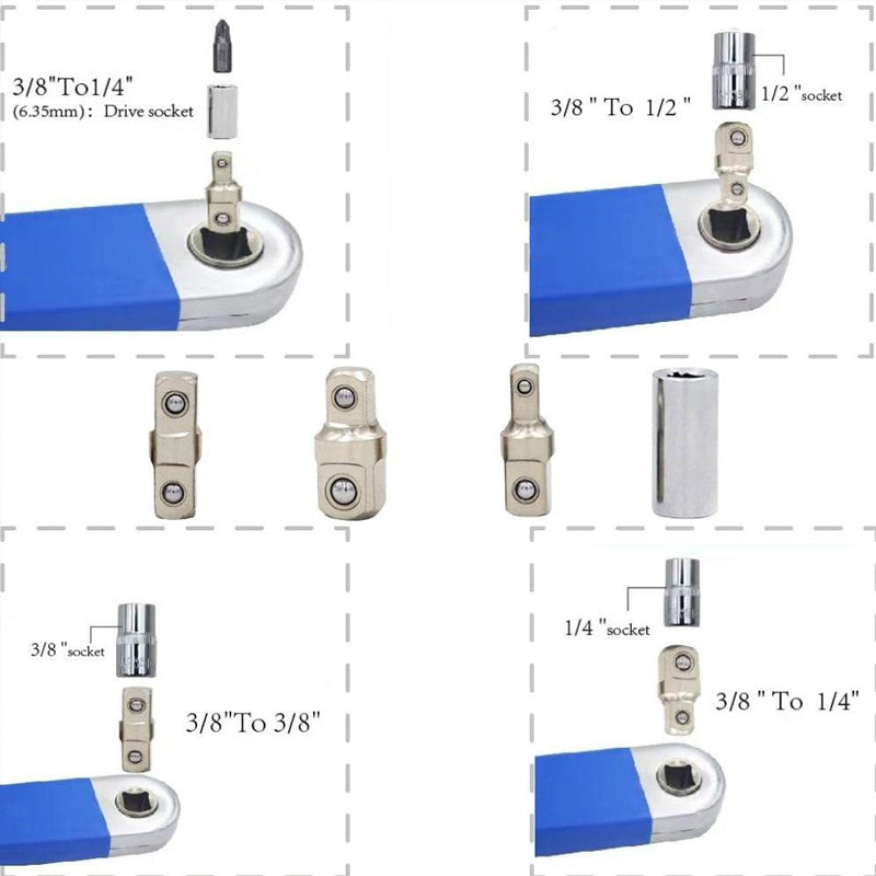 Multifunctional extension wrench