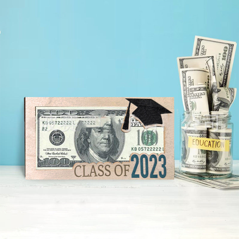 Personalized Graduation Cash Holder