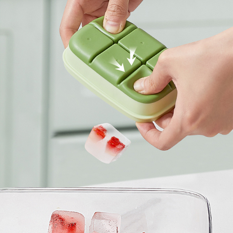 Mini Press Type Ice Cube Maker