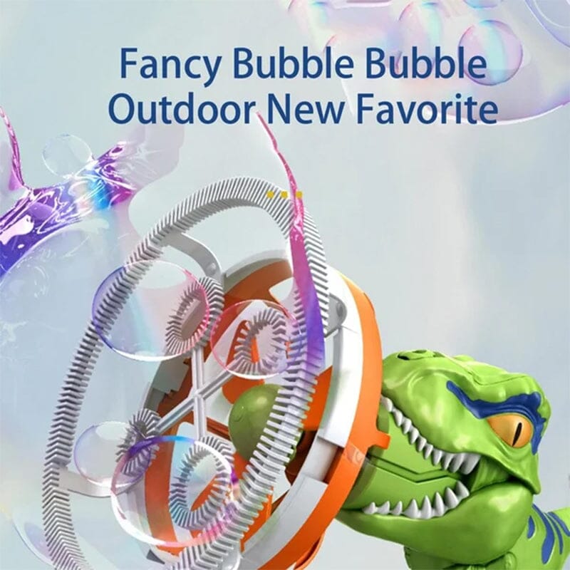 Dinosaur Wind Pad Bubble Gun