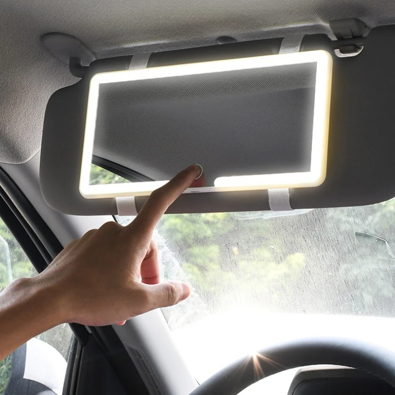 Car LED Sun Visor Vanity Mirror