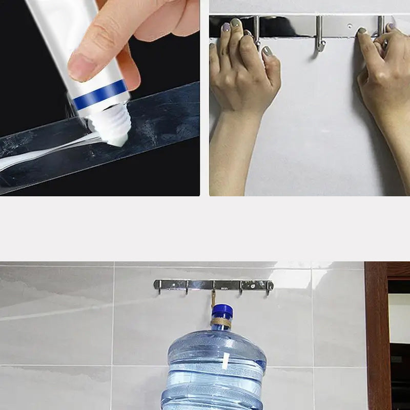 Multifunctional practical nail-free adhesive