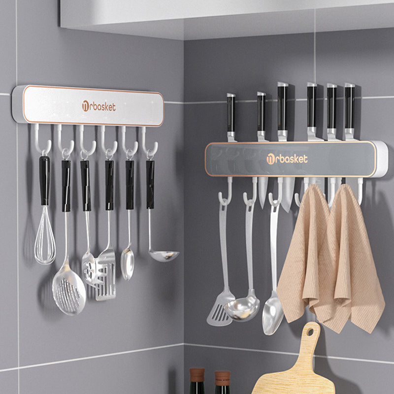 Multifunctional Wall-Mounted Knife Storage Rack