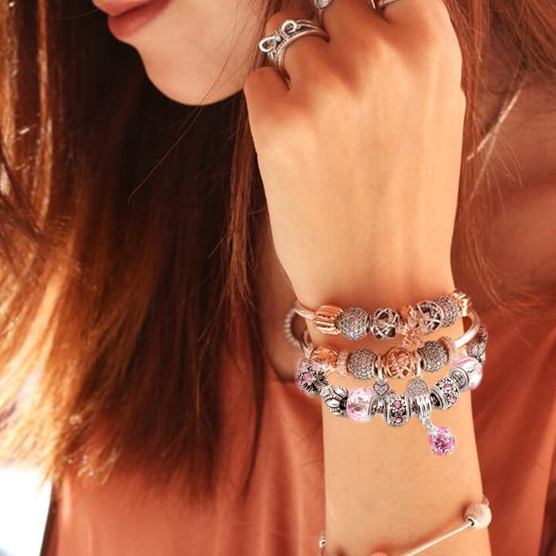 Crystal Pendant Bracelet