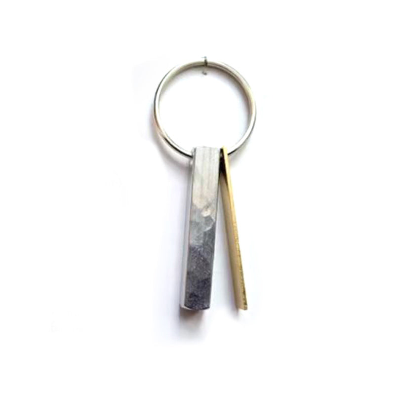 Couples Romantic Thick And Thin Keyring