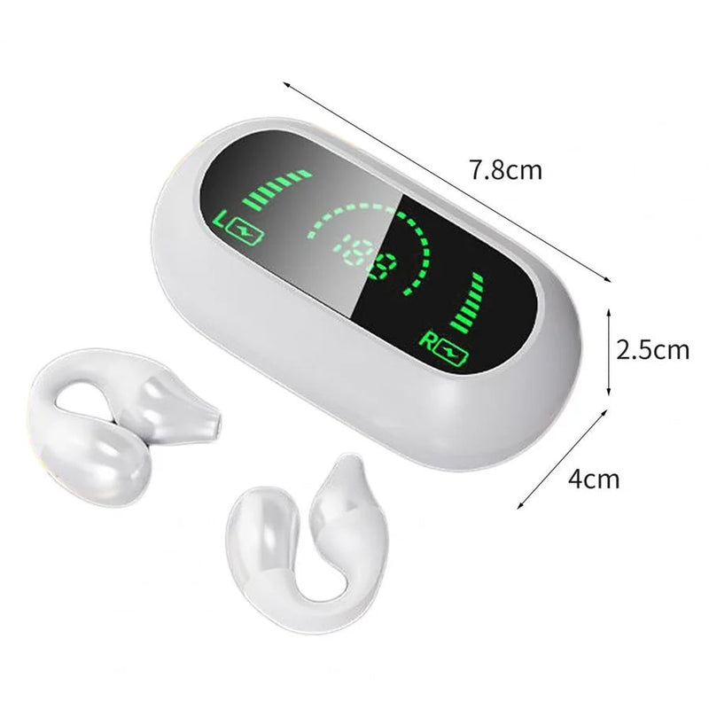 Wireless Ear Clip Bone Conduction Headphones