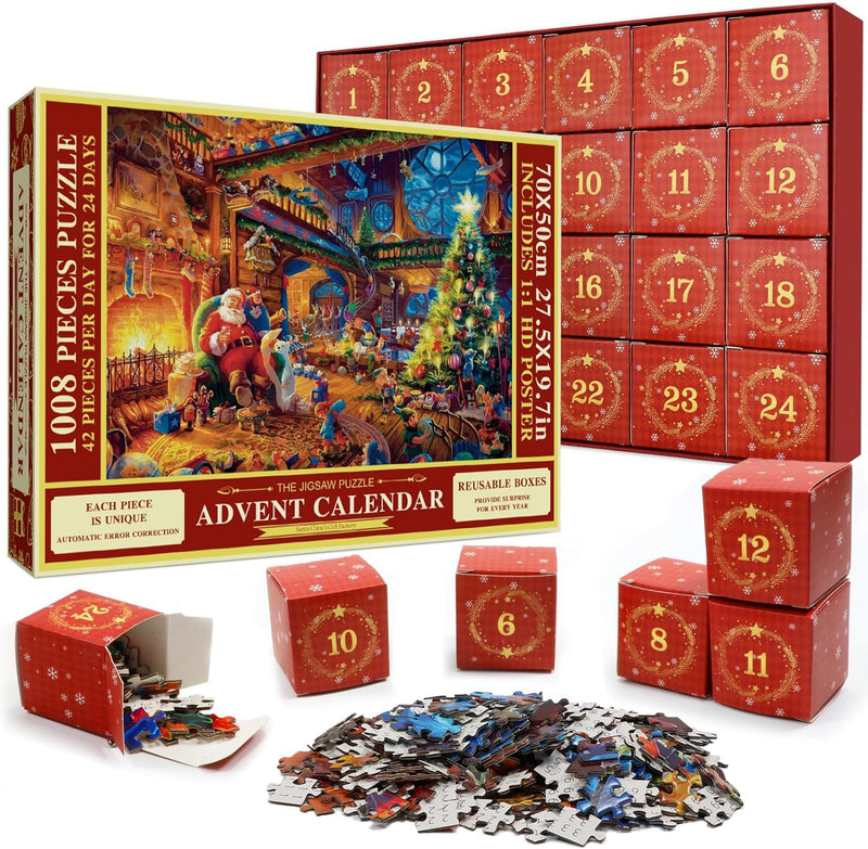 Christmas Puzzle Advent Calendar