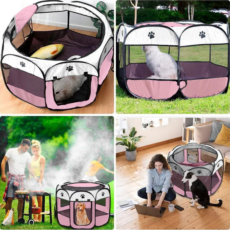 Foldable Pet Octagonal Tent