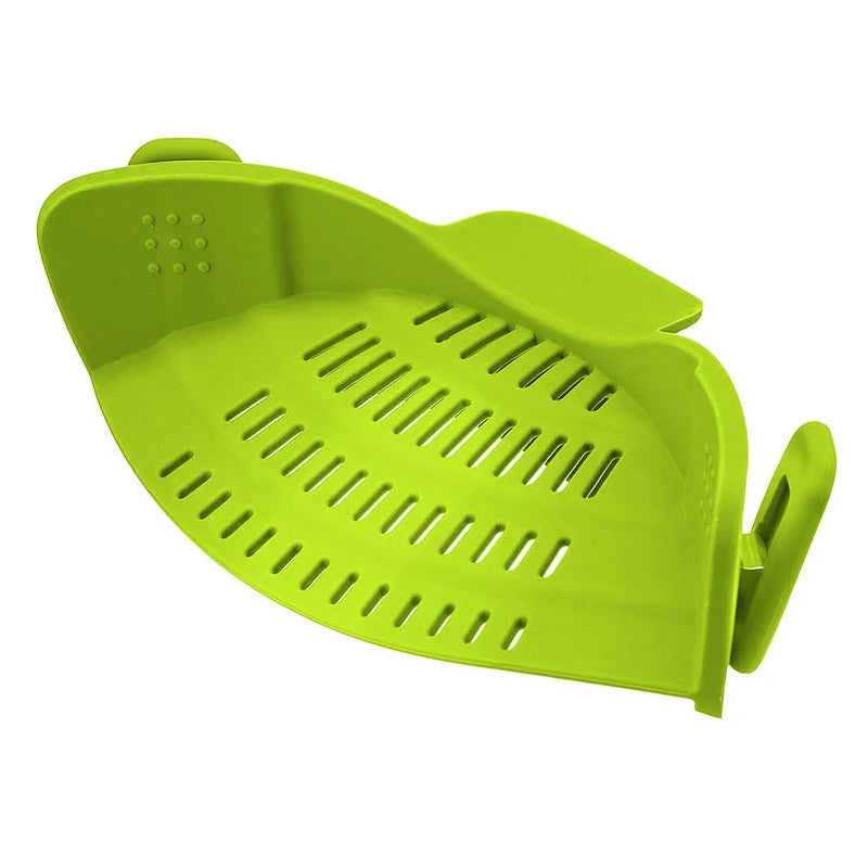 Clip On Strainer Silicone for All Pots and Pans