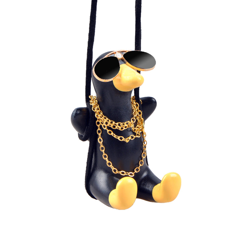 Car Flying Duck Hanging Ornament