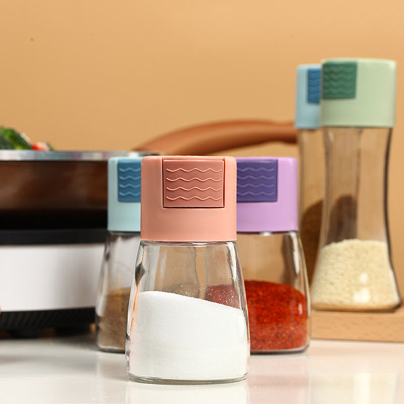 Salt and Pepper Shakers Precise Quantitative Push Type