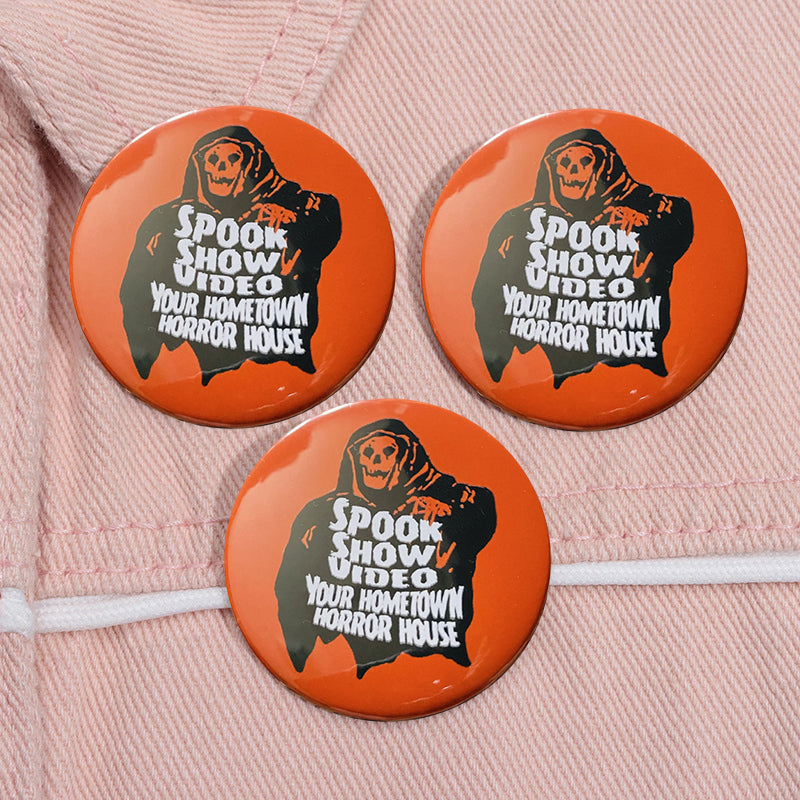 Retro Halloween Buttons