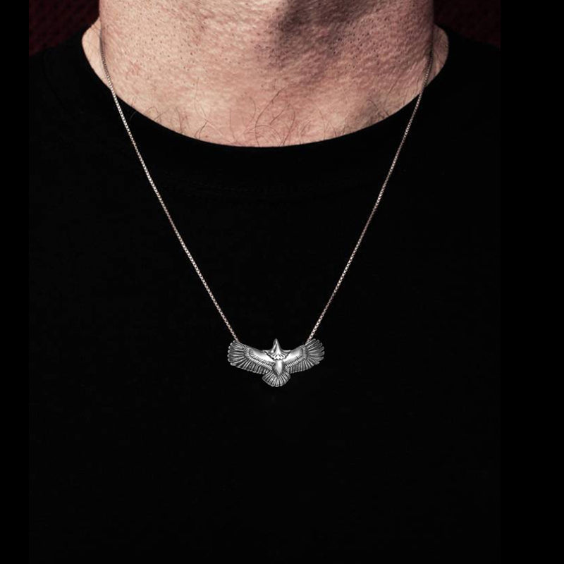 Stainless Steel Eagle Necklace