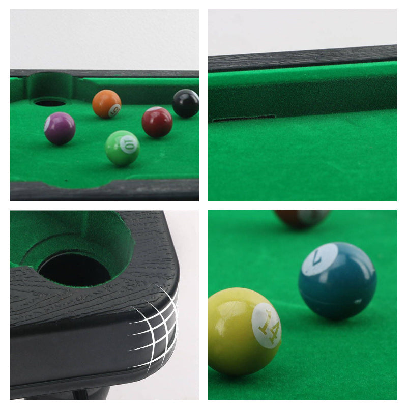 Mini pool table set