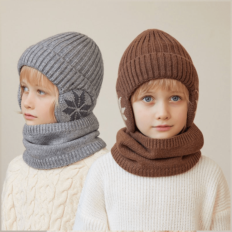 Cozy Knit Winter Beanie & Scarf Set