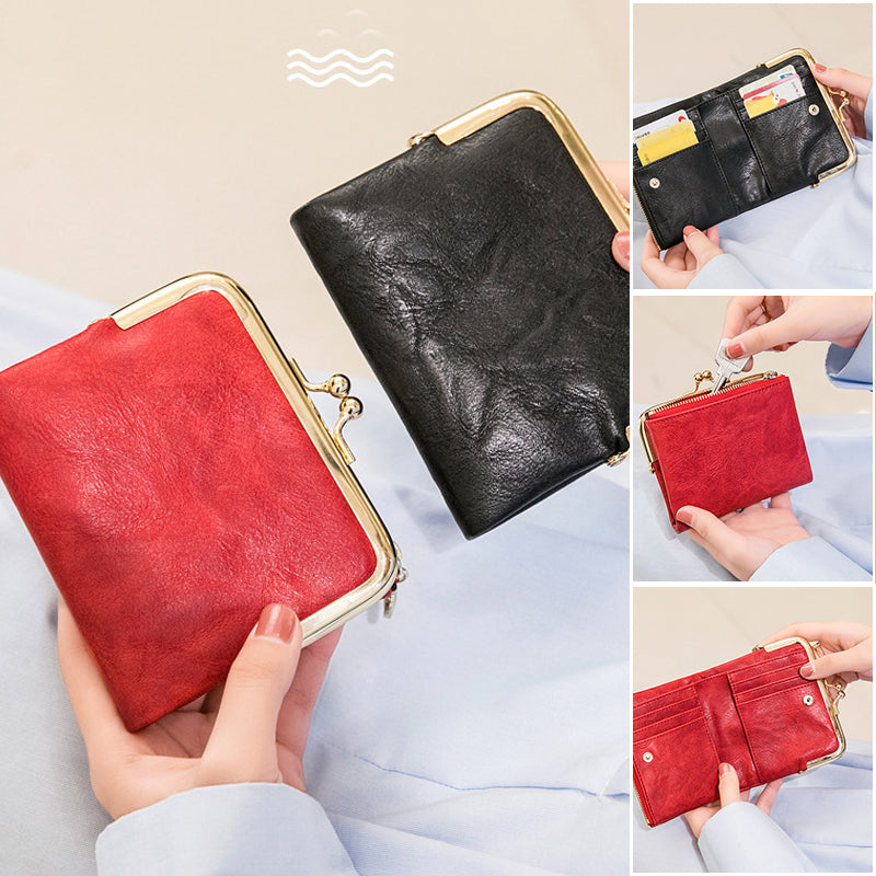 Mini Fashion Ladies Square Short Wallet