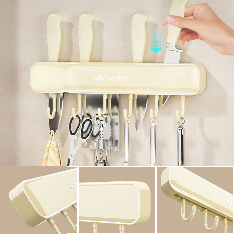 Multifunctional Wall-Mounted Knife Storage Rack