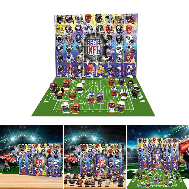 NEW NFL Advent Calendar - The One With 24 Little Doors