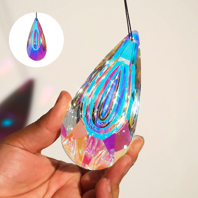 AB-Color Hanging Crystals Prism Suncatcher