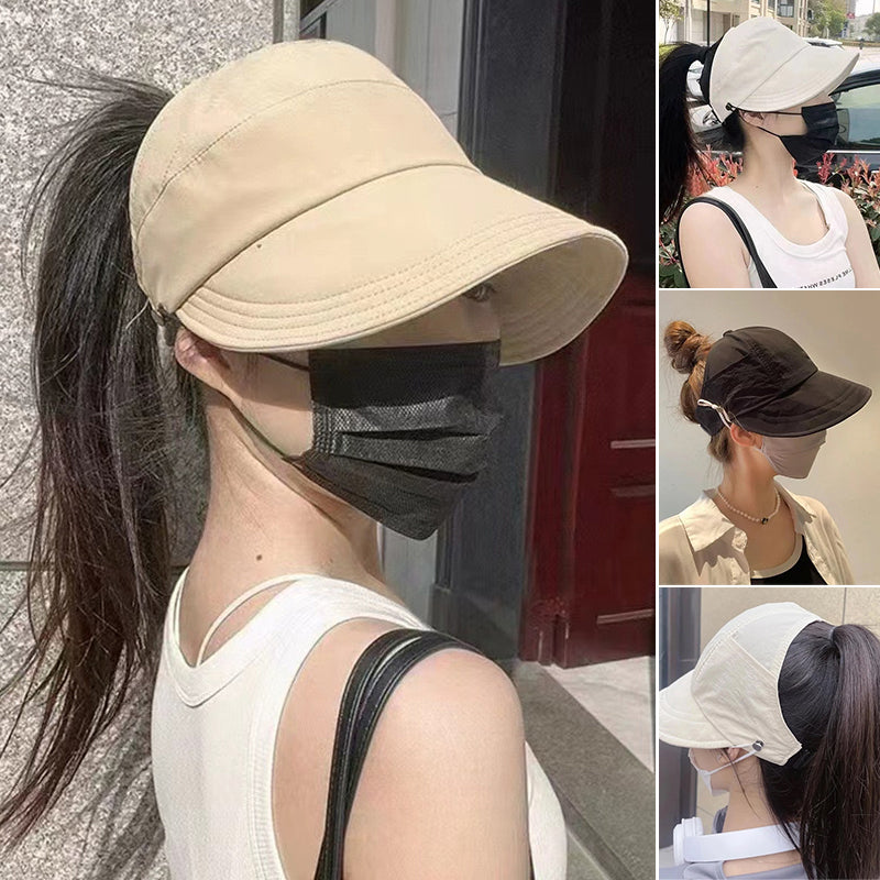 Outdoor UV Protection Hollow Top Sun Hat