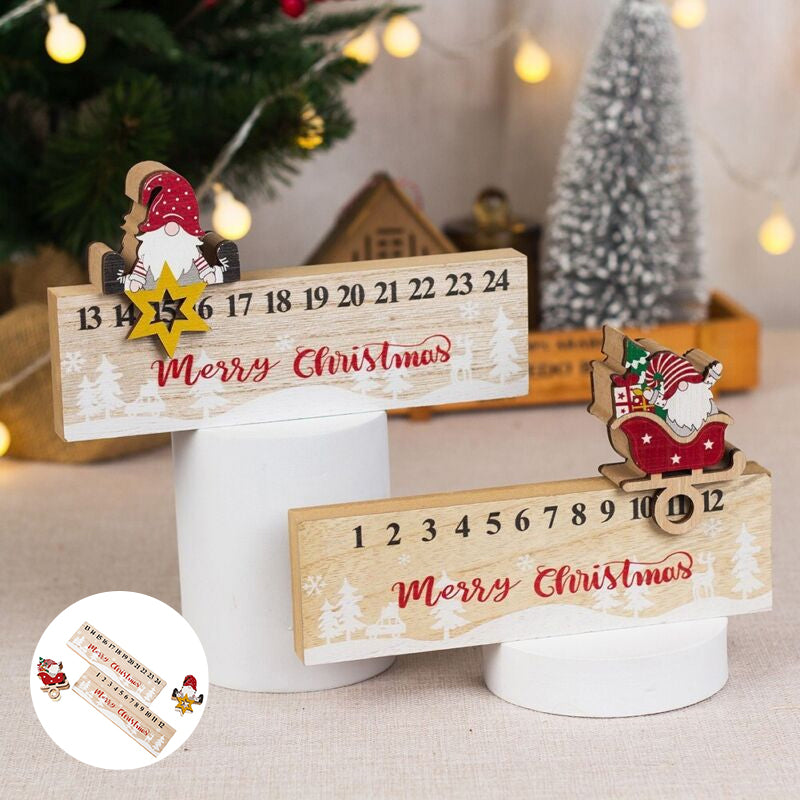 Wooden Mobile Calendar Ornament