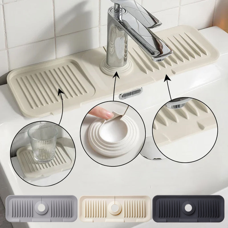 Silicone Sink Faucet Splash Guard Mat