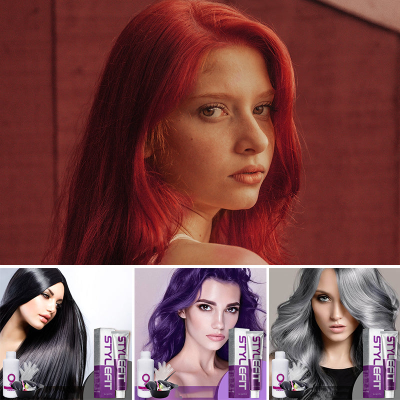 Ammonia-free scented hair dye