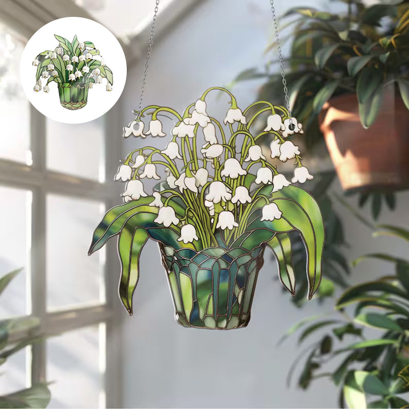 Lily of valley Suncatcher