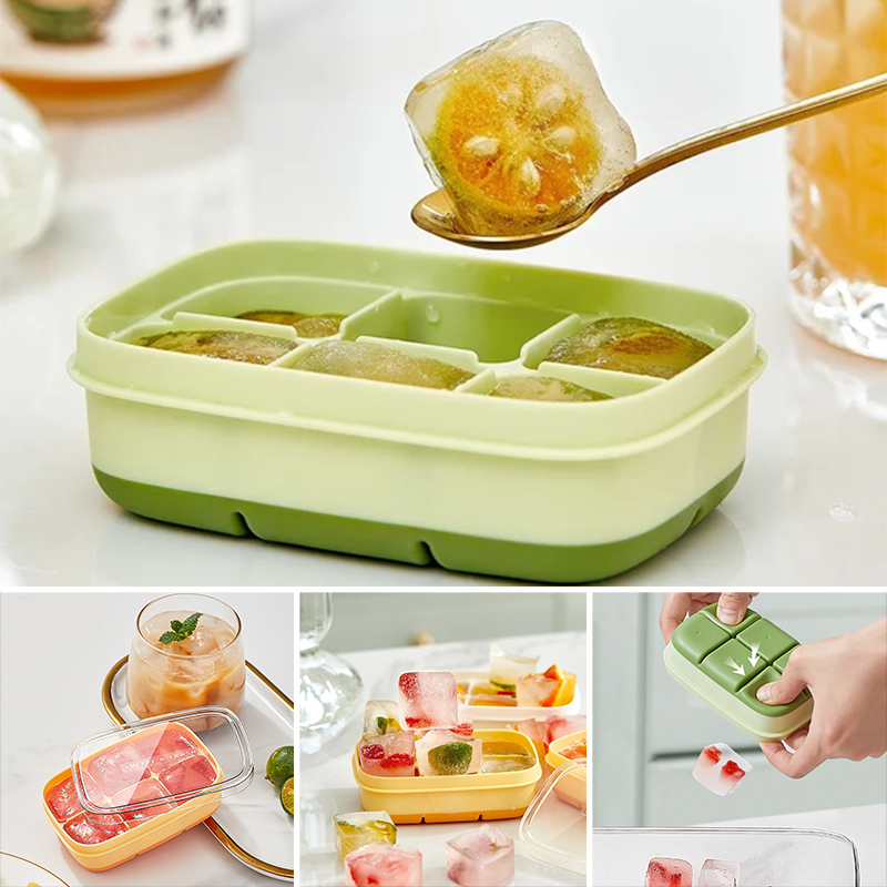 Mini Press Type Ice Cube Maker