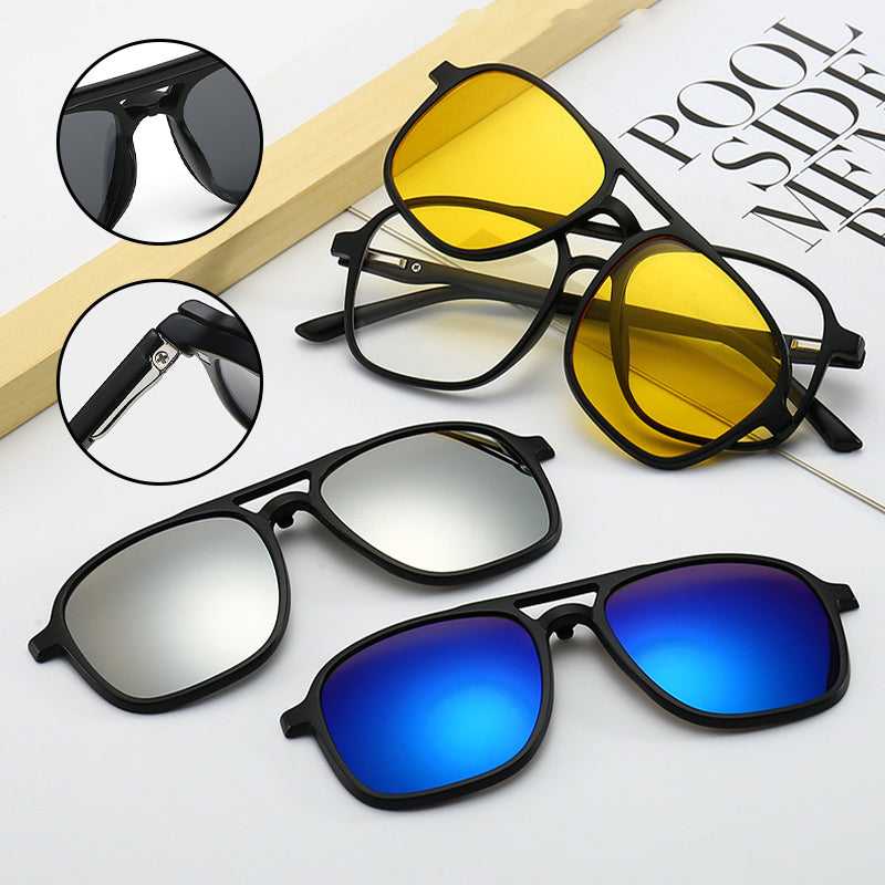 3-IN-1 MAGNETIC POLARIZED SUNGLASSES