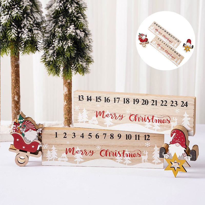 Wooden Mobile Calendar Ornament