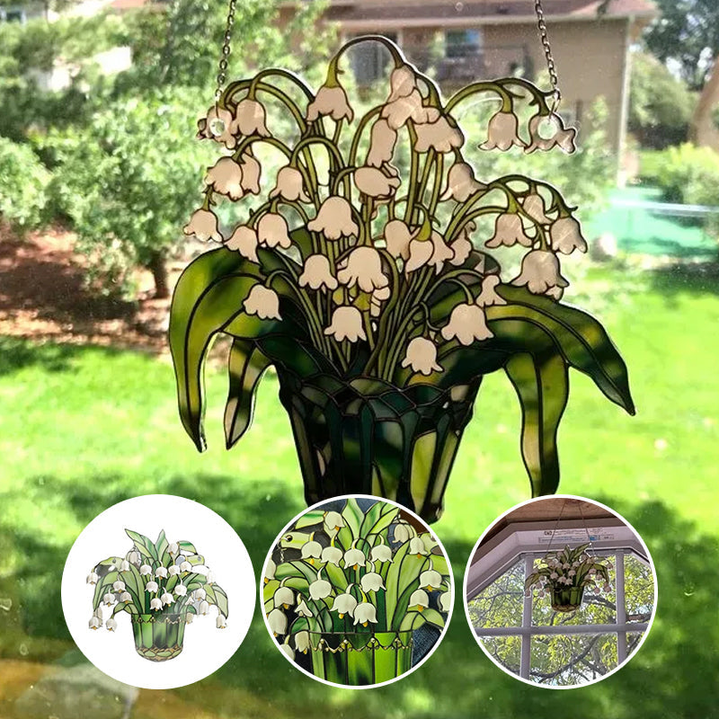 Lily of valley Suncatcher