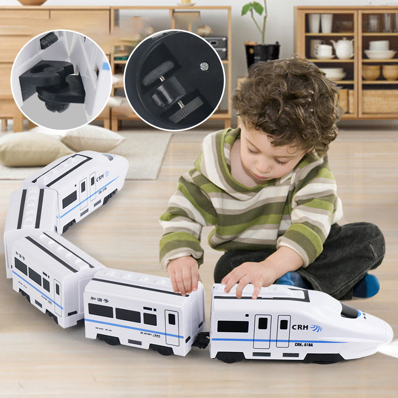 Simulated high-speed rail toys