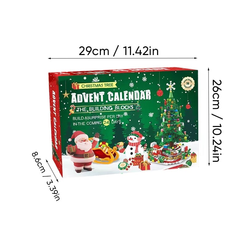 Christmas Tree Advent Calendar