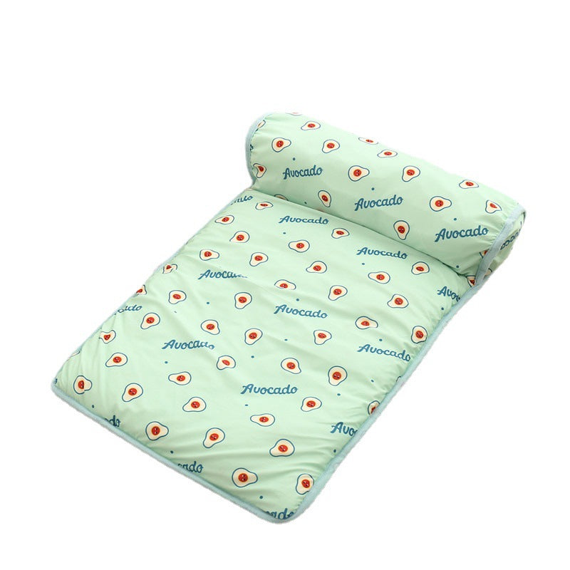 Ice silk cooling mat for pets